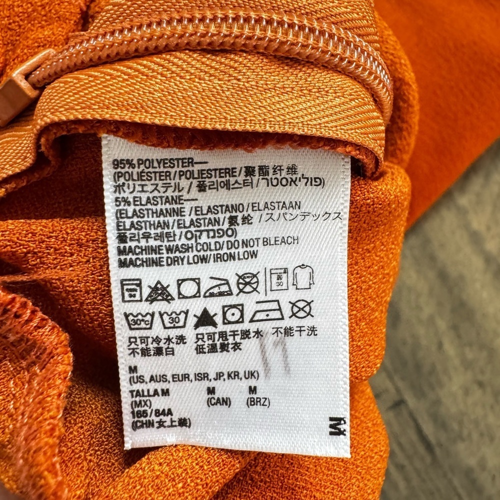 American Apparel Rust Orange Jogger Pants - Picture 4 of 13
